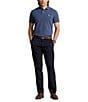 Color:Collection Navy - Image 3 - Flat-Front Tailored Fit Performance Stretch Twill Pants
