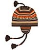 Polo Ralph Lauren Textural-Striped Wool-Rich Earflap Hat - Image 1