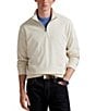 Polo Ralph Lauren Textured Double-Knit Quarter-Zip Pullover, Color:Chalk Heather - Image 1