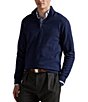 Polo Ralph Lauren Textured Double-Knit Quarter-Zip Pullover - Image 1