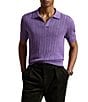 Polo Ralph Lauren Textured Short Sleeve Polo Sweater - Image 5
