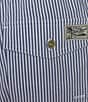 Polo Ralph Lauren Traveler Classic Bengal-Stripe 5.75 Inseam Swim Trunks, Color:Cruise Royal - Image 3