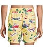 Polo Ralph Lauren Traveler Polo Bear 5.75#double; Swim Trunks, Color:Multi - Image 2