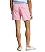 Color:Course Pink - Image 2 - Traveler Solid 5.75#double; Inseam Swim Trunks