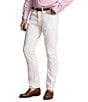 Color:Deckwash White - Image 1 - Varick Slim Straight Garment-Dyed Jeans