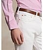 Color:Deckwash White - Image 5 - Varick Slim Straight Garment-Dyed Jeans