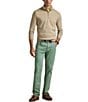 Polo Ralph Lauren Varick Slim Straight Stretch Sateen Pants, Color:Faded Mint - Image 3