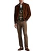 Polo Ralph Lauren Varick Slim Straight Stretch Sateen Pants, Color:Dark Taupe - Image 3