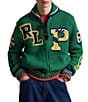 Polo Ralph Lauren Varsity Inspired Wool Full Zip Sweater - Image 1