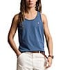 Color:Clancy Blue - Image 1 - Washed Jersey Tank
