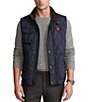 Color:College Navy - Image 1 - Water-Repellent Quilted Beaton Vest