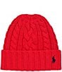 Polo Ralph Lauren Wool Blend Cable Beanie - Image 1