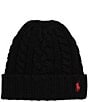 Polo Ralph Lauren Wool Blend Cable Beanie - Image 3