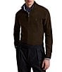 Polo Ralph Lauren Wool Rib-knit Quarter-Zip Sweater - Image 1