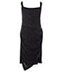 Color:Black/Silver - Image 1 - Big Girls 7-16 Tulip Skirt Dress