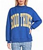 Poppy & Pine Long Sleeve Good Things Pullover Sweatshirt - Image 1