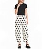 Poppy & Pine Polka Dot Denim Pants - Image 3