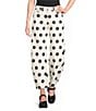 Poppy & Pine Polka Dot Denim Pants - Image 1