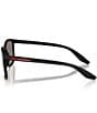 Prada Men's Linea Rossa PS 56mm Square Sunglasses, Color:Matte Black - Image 3