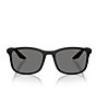Prada Men's Linea Rossa PS A08S 56mm Polarized Rectangle Sunglasses - Image 4