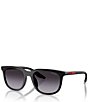 Prada Men's Linea Rossa PSB09SU 54mm Rectangle Sunglasses - Image 1