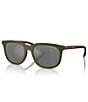 Prada Men's Linea Rossa PSB09SU 54mm Rectangle Sunglasses - Image 1