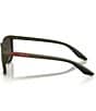 Prada Men's Linea Rossa PSB09SU 54mm Rectangle Sunglasses - Image 3