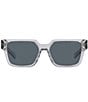 Color:Transparent Grey - Image 2 - Men's PR 03ZS 54mm Square Sunglasses