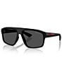Prada Men's PR B02S 59mm Irregular Sunglasses - Image 1