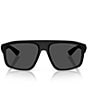 Prada Men's PR B02S 59mm Irregular Sunglasses - Image 2