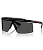 Prada Men's PR B06S 99mm Shield Sunglasses - Image 1