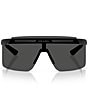 Prada Men's PR B06S 99mm Shield Sunglasses - Image 2