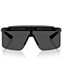 Prada Men's PR B06S 99mm Shield Sunglasses - Image 5