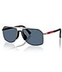 Prada Men's PR B51S 53mm Aviator Sunglasses - Image 1