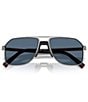 Prada Men's PR B51S 53mm Aviator Sunglasses - Image 5