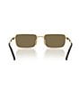 Prada Men's PR D54S 55mm Rectangle Sunglasses - Image 3