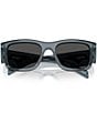 Prada Men's PR10ZSF 55mm Transparent Square Sunglasses, Color:Transparent Ocean - Image 5