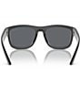 Color:Matte Grey - Image 4 - Men's PS 01ZS 56mm Mirrored Pillow Sunglasses