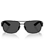 Prada Men's PS B52S 62mm Navigator Sunglasses - Image 2