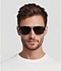 Prada Men's PS B52S 62mm Navigator Sunglasses - Image 6