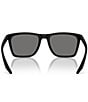 Prada Men's PSB08SF 56mm Square Polarized Sunglasses, Color:Matte Black/Dark Grey - Image 4