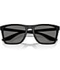 Prada Men's PSB08SF 56mm Square Polarized Sunglasses, Color:Matte Black/Dark Grey - Image 5