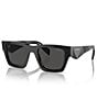 Color:Black - Image 1 - Unisex 54mm Pillow Sunglasses