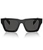 Color:Black - Image 2 - Unisex 54mm Pillow Sunglasses
