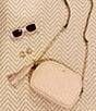 Prada Unisex PR17WS 49mm Rectangle Sunglasses, Color:Beige - Image 4