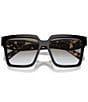 Color:Black - Image 5 - Women's 56mm Square Sunglasses