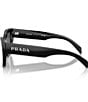 Prada Women's A09sf 55mm Cat Eye Sunglasses, Color:Black - Image 3