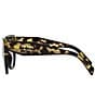 Color:Black Tortoise - Image 3 - Women's PR 14WS 52mm Tortoise Cat Eye Sunglasses