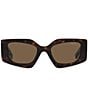 Color:Multi Tortoise - Image 2 - Women's PR 15YS 51mm Square Sunglasses