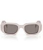Prada Women's PR 17WS 49mm Rectangle Sunglasses - Image 2